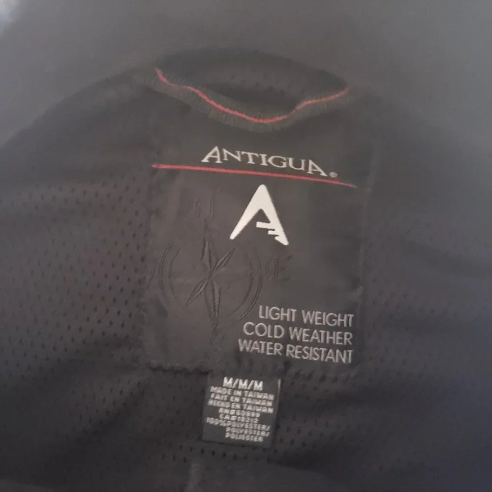 Antigua Chicago Cubs Jacket Mens L Blue Softshell Lightweight Cold Weather Cozy - Picture 6 of 11